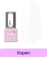 TUFI profi PREMIUM French 01 Witte hybride lak 8ml